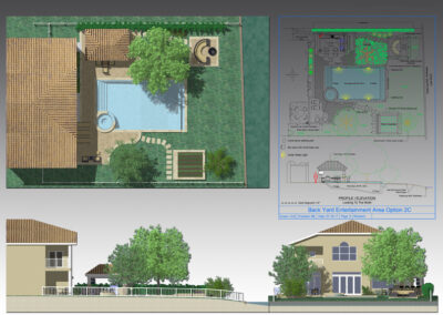 Entertainment Area Orthographic Projection