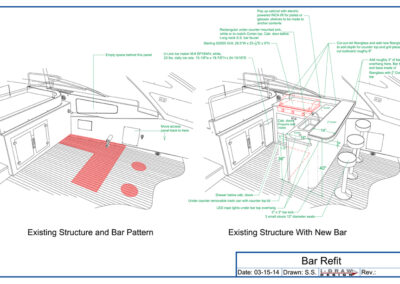 Upper Deck Bar Refit