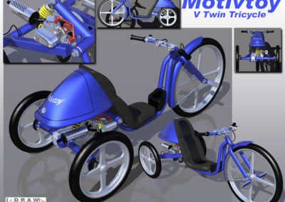 Gas Powered Tricycle