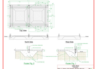 Shed Foundation Details