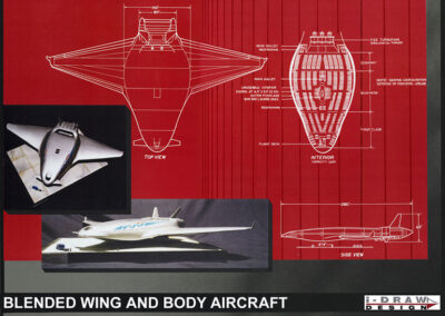 Blended Wing And Body Aircraft